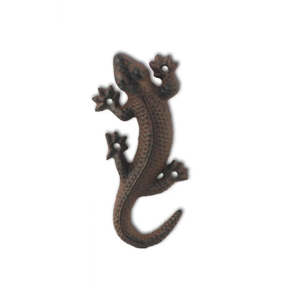 Figura pequeña de hierro fundido modelo Gecko