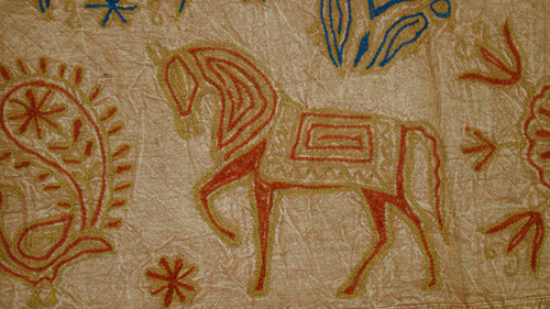 tapiz de algodon de figuras