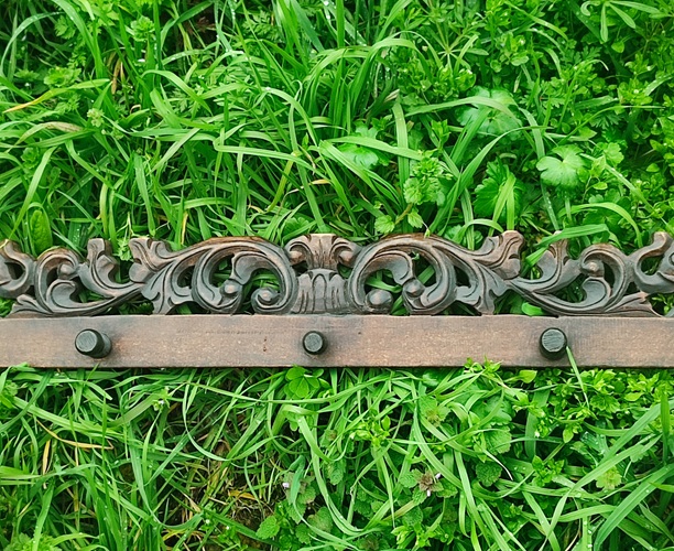 percha de madera 5 colgadores